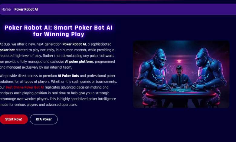 3UpGaming Poker AI Robot
